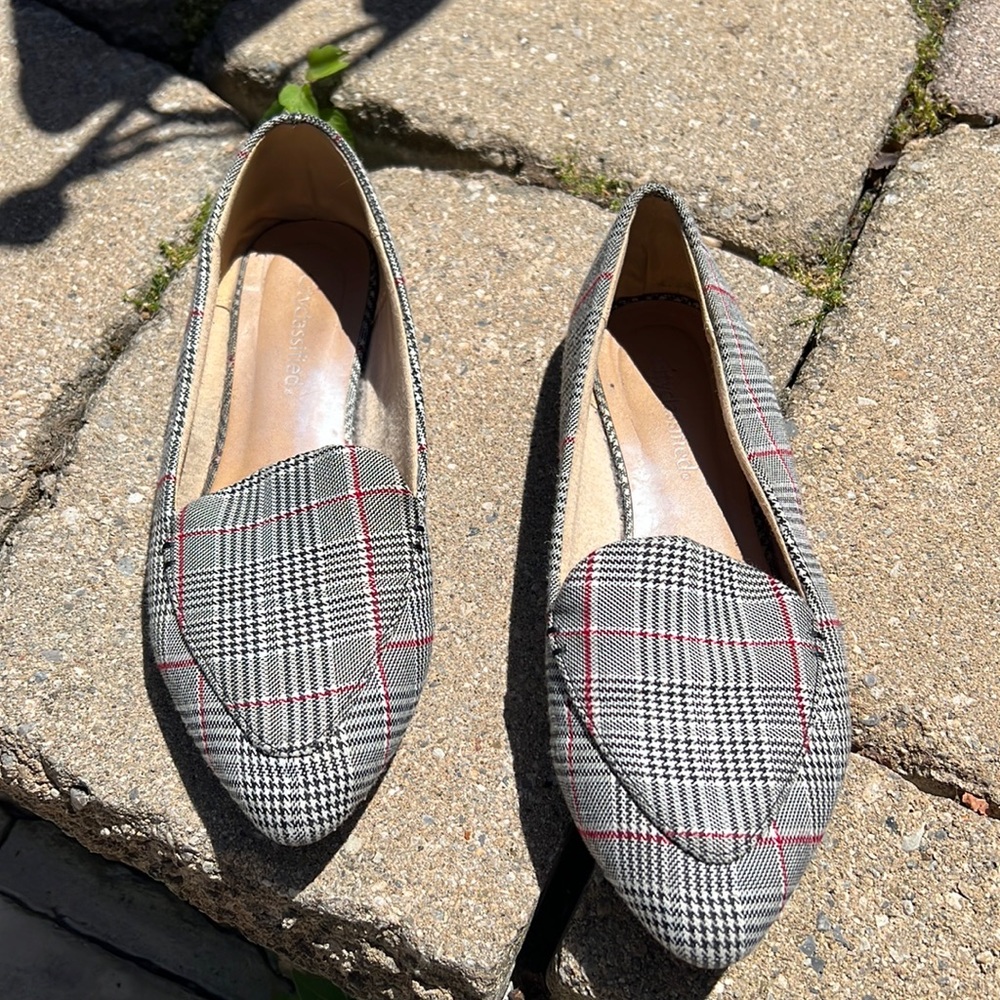 Plaid Loafers